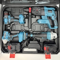Nouvel ensemble d'outils électriques multifonctions 4-en-1/5-en-1 sans balais à batterie lithium, vente chaude 2026 – Kit universel d'outils à batterie lithium