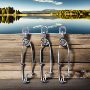 TOPIND, émerillon à ressort robuste en acier inoxydable de haute qualité, personnalisable, pour la pêche, fabriqué en Chine - Product Image 1