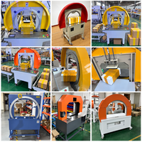 Machine d'emballage automatique de scellage d'enveloppe de ruban adhésif d'emballage de boîte de carton d'emballage de commerce électronique