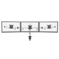 MP230X Charge 8kg Ultrawide Heavy Load 3 Triple Moniteur Stand Bracket Mount Arm Bracket Stand for 13-32 Inch Screens