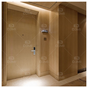 Puertas de fabricante superior de China para hoteles, puerta de madera personalizada para Hotel, 90min, puerta de madera a prueba de fuego - Product Image 6