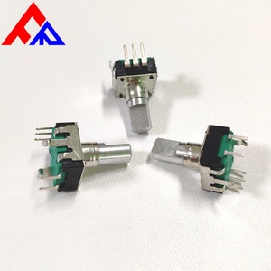 ผู้ผลิตขายส่งแบบกำหนดเองได้ PEC12 ตัวเข้ารหัสแบบหมุนเพิ่มค่าแบบ D-axis 5 พิน 12 18 24ppr - Product Image 4