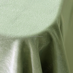 ANNIELU Tovaglia Moderna Personalizzata in Velluto Opaco Rettangolare <span class=keywords><strong>Verde</strong></span> per Eventi, Matrimoni e Decorazioni per Feste - Product Image 3