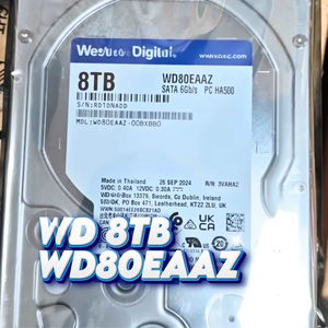 8TB Hard <b>Drive</b> Blue PC <b>Internal</b> <b>Drive</b> HDD 5640 RPM 6 Gb/s 256 MB 3.5" WD80EAAZ Brand New Hard <b>Drive</b> - Product Image 1