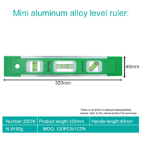 Niveau à bulle numérique de haute précision 0,5 mm avec écran, en ABS, qualité industrielle, mesure 0-320 mm, couleur personnalisée