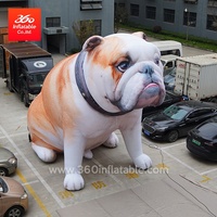Énorme mascotte gonflable géante gonflable personnalisée gonflable grand chien publicitaire dessins animés