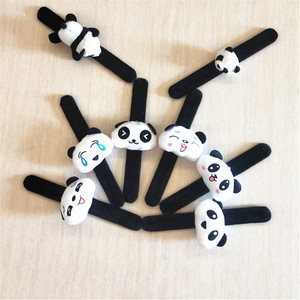 Tschick-Diadema de Panda para niña, Clip para el pelo, pasadores, broche, tocado, Animal de peluche suave, cinta para el pelo - Product Image 1