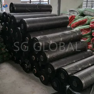 Grs ce china fornecedor 100% polipropileno alta resistência construção pp tecido silt fence tecido geotêxtil