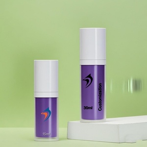 15ml/30ml Matte Frosted Transparent Skin Care Cosmetic <b>Containers</b> Plastic Diy Makeup Airless Lotion Vacuum Travel Bottle - Product Image 5