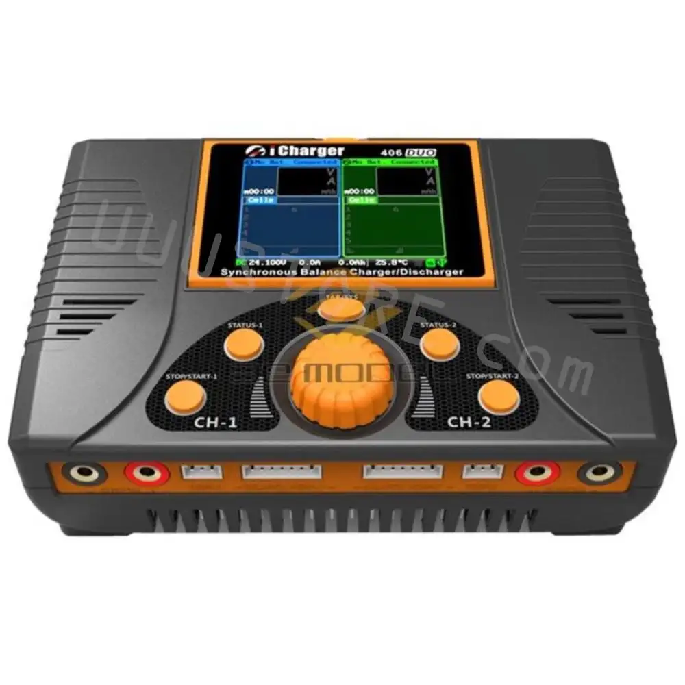 iCharger 406DUO 6S/40A/1400W Lilo/LiPo/Life/NiMH/NiCD DC Battery Charger For RC Car Helicopter