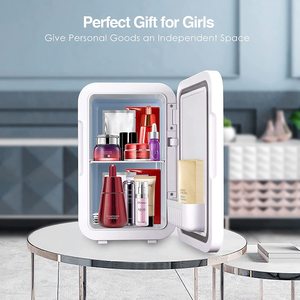 <span class=keywords><strong>Mini</strong></span>-réfrigérateur cosmétique 6L à température réglable, refroidissement et chauffage <span class=keywords><strong>Peltier</strong></span>, pour maquillage, beauté, camping, voiture, maison - Product Image 3