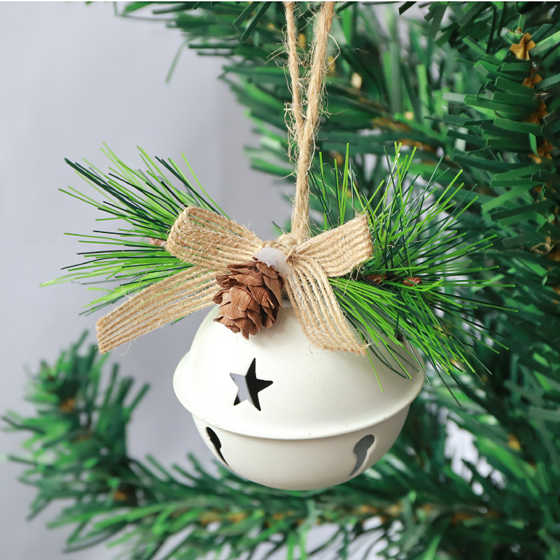 Fiocco in corda di canapa bianca