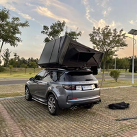 1,5m Aluminiumlegierung Hartschalen-Seitenklapp-Dachzelt Oxford Wasserdicht Vier-Jahreszeiten Doppelschicht Outdoor Camping Tarp Ein Schlafzimmer