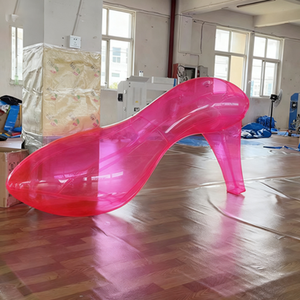 Globo inflable de tela Oxford impermeable <span class=keywords><strong>con</strong></span> forma de tacón alto, personalizado <span class=keywords><strong>con</strong></span> logotipo, para promoción decorativa en centros comerciales, zonas turísticas y camping. - Product Image 4