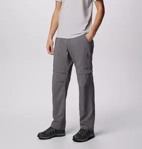Pantalones desmontables para hombre al aire libre, pantalones <span class=keywords><strong>Cargo</strong></span> transpirables convertibles de secado rápido, pantalones de entrenamiento para senderismo para hombres - Product Image 2