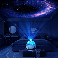 Projecteur d'étoiles Youkela Nebula, veilleuse pour chambre d'enfant, cadeau de vacances, projecteur de ciel étoilé, lumière de table décorative à LED rotative