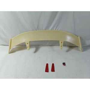 Alerón Trasero Estilo Ducktail de ABS con Acabado Mate, para Tuning de Maletero, con Cinta Adhesiva o Instalación con Tornillos, Blanco GT D - Product Image 1