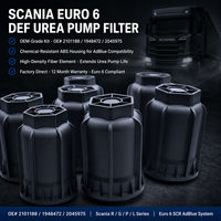 Nuevo Filtro de Bomba de Urea DEF 2101188 1948472 2045975 para Scania Serie R G P L Euro 6 SCR Kit de Filtro AdBlue