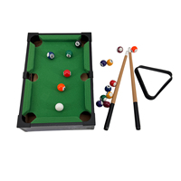 Mesa de Juego de Billar Mini con Luces LED para Interiores, Familia, Oficina y Juegos de Fiesta