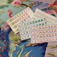 Jeu de Mahjong Américain Blanc à Vendre : Tuiles Colorées à Points et Caractères, en Acrylique, pour Jeu de Société Familial, OEM ODM