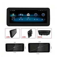 Estéreo para Auto de 10.25/12.3 Pulgadas para Mercedes-Benz Clase C W204 C204 NTG 4.5, con CarPlay Inalámbrico y Android Auto Multimedia