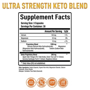 Extracto de Vinagre de Sidra de Manzana Keto Premium para Mujeres y Hombres, Suplemento de Apoyo, Cápsulas de Vinagre de Sidra de Manzana Keto - Product Image 3