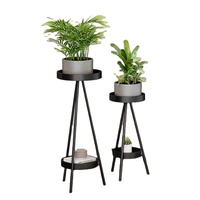Frais à la mode en fer forgé étagère à fleurs étagère intérieur salon balcon sol-debout vert radis plante pot de fleurs Pack