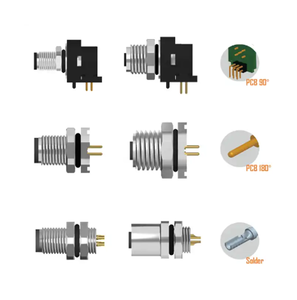 Câble M5 pour applications électroniques, étanche IP67, conforme à la norme IEC 61076-2, CE pour - Product Image 5
