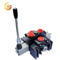 Vanne directionnelle hydraulique à commande manuelle par joystick à distance DCV100 à sectionnement à 1 bobine pour chargeur frontal