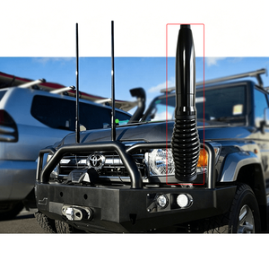 Antenne tout-terrain 60cm 75cm 107cm 124cm, antenne décorative robuste pour voiture, à ressort, type barillet - Product Image 2