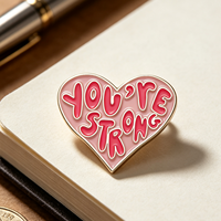 Épinglette en émail souple, broche rétro à lettres bulles, épinglette de revers amusante et motivante, cadeau créatif pour amis