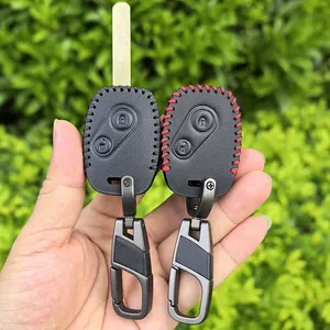 เค<span class=keywords><strong>ส</strong></span>ใส่กุญแจรีโมทรถยนต์สำหรับ Honda Civic 4D Jazz GR8 CR-V SRV FRV Fit CSX Chord 7 Accord พร้อมสกรูเ<span class=keywords><strong>ส</strong></span>ริมและหนังป้องกัน - Product Image 3
