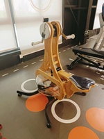 Máquina de remo de madera para ejercicio, utensilio de agua para gimnasio en casa, equipo de Cardio, amoladora de agua para la venta, novedad