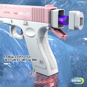 Pistola de Agua Eléctrica Automática de Alta Presión con Batería de Litio para Niños para Verano al Aire Libre - Product Image 4