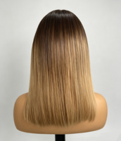 Perruques Bob en Cheveux Humains Bruts Vierges, Densité Élevée, Dentelle Suisse HD, Sans Colle, 5*5 6*13 360 HD Lace, Effet Superposé, Stock Usine