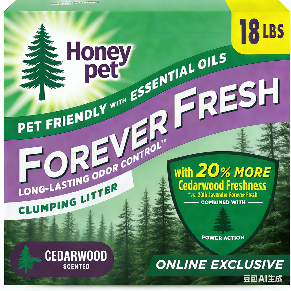 Photo inspiration: Visual Reference: Forever Fresh Clumping Cat Litter Lavender Multi Cat Cat Litter