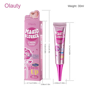 MLM Hot Sale OEM Custom Magic Blusher Color <b>Changing</b> Cream Blush Matte Temperature <b>Changing</b> Long Lasting Makeup Wholesale - Product Image 6