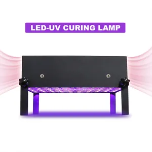 YXO YUXINOU NEU 100W UV-Tinten druck Härtung licht für UV-Inkjet-Flach bett drucker 405 395nm Hochleistungs-UV-LED-Härtung lampe