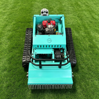 Tondeuse robotisée télécommandée sur chenilles RC, lame de 800 mm, moteur diesel 4 temps, pour terrains accidentés, vergers et fermes, homologuée CE EPA