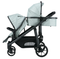 Poussettes jumelées en gros et poussettes doubles pour bébés et tout-petits avec grand panier