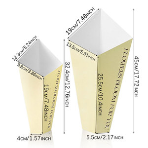 Scatole <span class=keywords><strong>per</strong></span> Confezioni Floreali in 6 Colori Misti, Scatole <span class=keywords><strong>per</strong></span> Fioristi <span class=keywords><strong>per</strong></span> Matrimoni, Compleanni, Lauree, <span class=keywords><strong>San</strong></span> <span class=keywords><strong>Valentino</strong></span> - Product Image 2