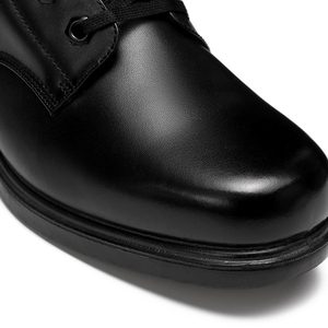 <b>High</b> Quality Wholesale Black Lightweight MidCalf Tactical Boots <b>Split</b> Leather Upper and Rubber Outsole Shoes Elegant <b>Dress</b> Shoes - Product Image 3