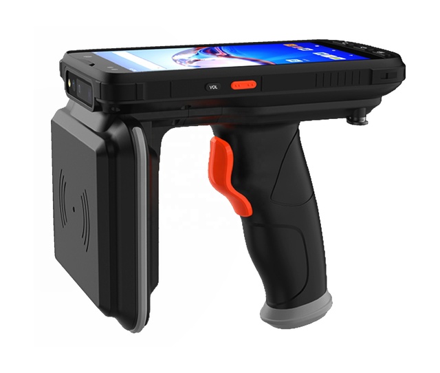 Rfid Asset Tracking Solutions by Using Long Range Uhf Rfid Handheld Reader with Wifi, 4g, Gps, Demo Software