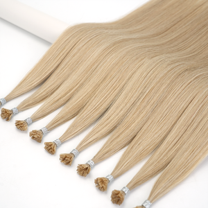 Extensions de cheveux Remy russes pré-collées à la kératine, 100 % naturelles, non traitées, lisses, double épaisseur, pointe en K, 28 pouces, vente en gros - Product Image 6