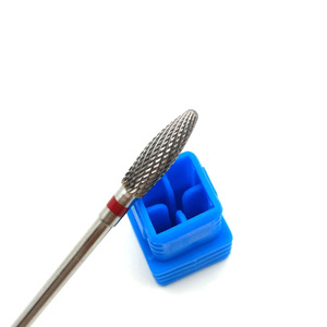 HYTOOS Flame Tungsten Carbide Nail Drill Bits 3/32" Rotary Burr Manicure Bits Nail Drill Accessories Manicure <strong>Pedicure</strong> <strong>Tools</strong> - Product Image 4