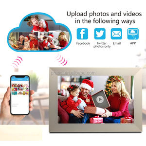 Vendredi noir 10 Pouces 16 GO Cadre <span class=keywords><strong>Photo</strong></span> Numérique WiFi 1280x800 Intelligent Numérique Cadre <span class=keywords><strong>Photo</strong></span> Rotation Automatique Ajouter Des Photos/Vidéos via L'APPLICATION - Product Image 4