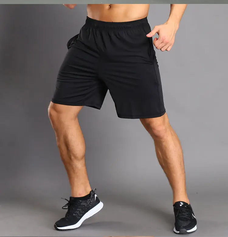 Pantalones cortos casuales de atletismo deporte entrenamiento gimnasio desgaste de los hombres pantalones cortos