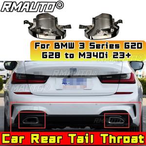 Kit de Silenciador de Escape Trasero de Acero Inoxidable para BMW Serie 3 G20 G28 a M340i 2023+, Revestimiento de Escape Trasero, Accesorios para Auto - Product Image 2