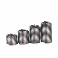 Stainless Steel Metric Thread Adapter Inserts & Reducer Sleeves (M3-M8) for General Industry Applications Plain Finish