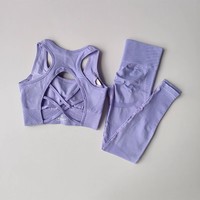 Ensembles de fitness Push Up Compression Vêtements de yoga Vêtements d'entraînement Vêtements de sport Ensembles de fitness pour femmes